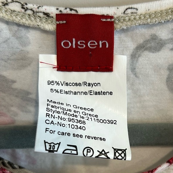 Women’s Olsen Patterned Tank Top - Picture 4 of 4